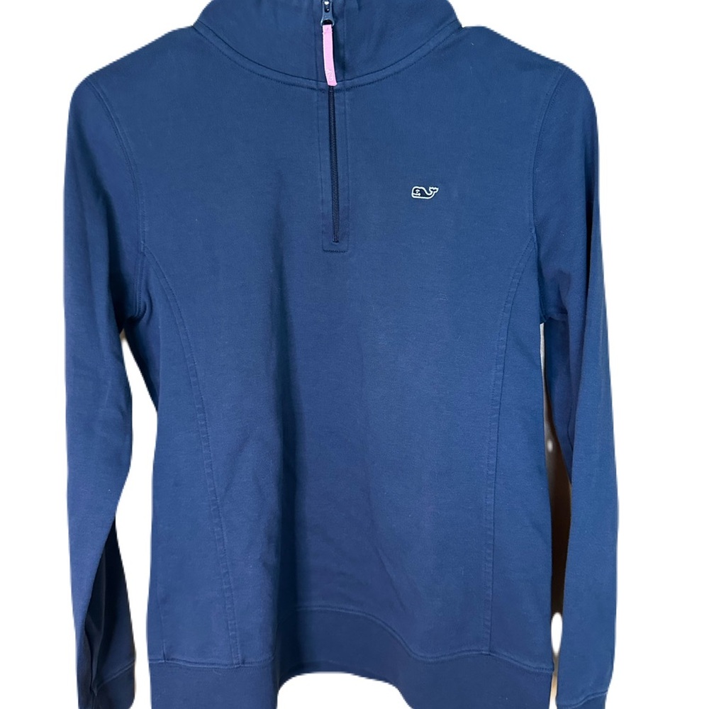 Vineyard Vines Blue Half-Zip Pullover